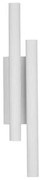 Aplica LED ambientala stil minimalist PARON 2 alb H-38cm