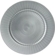 Suport farfurie Silver Stripes, 33 cm