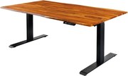 Birou cu inaltime reglabila electrica Mammut 140cm, sheesham