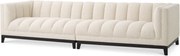 Canapea design elegant LUX Ditmar L, boucle crem 115527 HZ