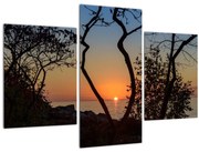 Tablou cu apus de soare (90x60 cm)