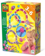 Set creativ - Creez bratari cu diferite forme de margele