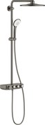 Grohe Euphoria set de duș perete cu termostat cu duș de ploaie Brushed Hard Graphite 26507AL0