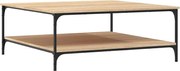 vidaXL Măsuță de cafea stejar sonoma 100x100x40 cm lemn prelucrat
