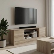 Comoda TV Sasora, nuanta sonoma, 120 x 35 x 41.5 cm