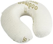 Perniţă pentru călătorii din spumă cu memorie 4Home Bamboo, 32 x 20 cm