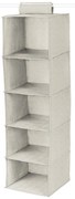Organizator pentru șifonier de agățat din material textil Nancy – Compactor