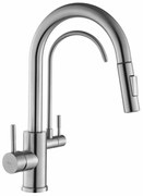 Baterie de bucatarie Rea Eco Fresh crom periat