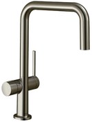 Baterie bucatarie monocomanda crom periat Hansgrohe Talis M54 U 220 cu 1 jet si robinet apa rece