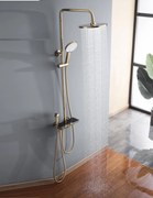 Coloana Dus ,Gold ,Afisaj Lcd Temperatura Apa ,Smack, LS