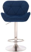 HR111W Scaun Bleumarin Velur