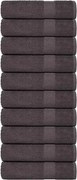 vidaXL Prosoape de duș, FROGN, 10 buc., antracit, 70x140 cm, 360 g/m²