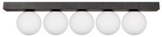 Plafoniera Moderna, 5xG9, Negru, SPHERE
