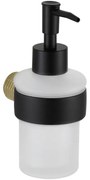 Mexen Base dozator de săpun, negru/auriu - 70882388-57