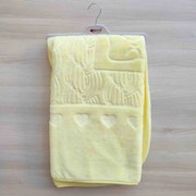 Paturica bebelusi groasa galbena inimioare