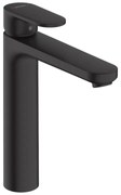 Baterie lavoar Hansgrohe Vernis Blend 190, ventil pop-up, negru mat - 71552670