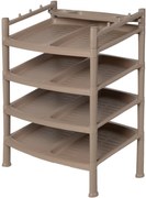 Botnik 4 etaje Brown 52 x 34 x 67 cm