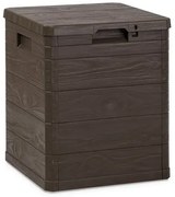 Cutie de depozitare Woody maro, 90 l
