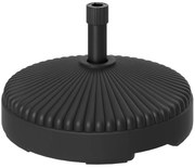 Outsunny Bază pentru Umbrelă de Soare, Umplută cu Nisip sau Apă, Φ55x30 cm, Negru | Aosom Romania