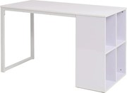 vidaXL Birou de scris, 120 x 60 x 75 cm, alb
