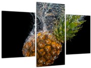 Tablou cu anans în apă (90x60 cm)