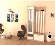 Set Andrei Cuier 600 si Dulap 400 Sonoma/Fildes