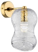 Lampă de perete SALERNO 1xE27/15W/230V aurie Argon 8046