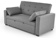 Canapea două locuri Paulito (gri). Promo -6%. 1092552