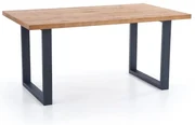 Masa de bucaterie Perez, stejar / negru