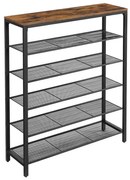 Pantofar DAVOR maro/negru