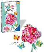 BE CREATIVE SET MINI DE CREATIE FLORI SI FLUTURI DIN HARTIE - RAVENSBURGER (RVSAC23678)