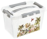 Cutie decorativă de depozitare Lina Jungle, 29 x19 x 18 cm