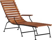 vidaXL Scaun de exterior pentru terasă, lemn masiv de acacia