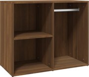 vidaXL Dulap de dressing, stejar maro, 80x40x65 cm, lemn compozit