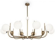 Lustra suspendata cu 10 brate design elegant Randez-Vous MYMOD109PL-10BS