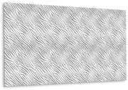 Panou decorativ pvc pentru televizorul zebra