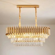 Candelabru Cristal, Elit'S, Gold, EsnS89001-800-300,80cm