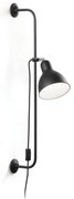 Aplica directionabila SHOWER AP1 NERO 179643
