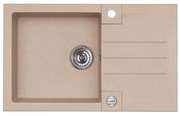 Chiuvetă de bucătărie ALVEUS 1090944 ROCK 78x48 cm bej