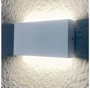 Aplică LED de perete CHICAGO 2xLED/5,5W/230V IP44 albă