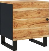 vidaXL Noptieră, 40x33x46 cm, lemn masiv de acacia