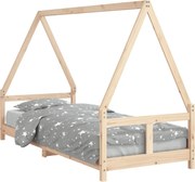 vidaXL Cadru de pat pentru copii, 80x200 cm, lemn masiv de pin