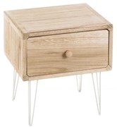 Noptieră din lemn exotic Natural Way – Casa Selección