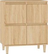 vidaXL Servantă, stejar sonoma, 60x35x70 cm, lemn prelucrat