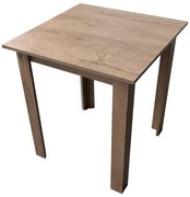 Masă pătrată de sufragerie LEVI stejar sonoma
