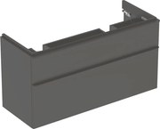 Geberit Smyle Square dulap 118.4x47x61.7 cm sub chiuveta pe perete negru 500.356.JK.1