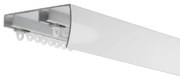 Sina perdea aluminiu,  alba, cu toate accesoriile incluse, prindere tavan - 400 cm