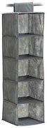 Organizator textil, 5 rafturi, 28 x 28 x 95 cm