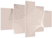 Tablou - Frunze bej N⁰6 (150x105 cm)