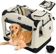 Leopet Căsuță de transport pentru câini XXXL, 102 x 69 x 69